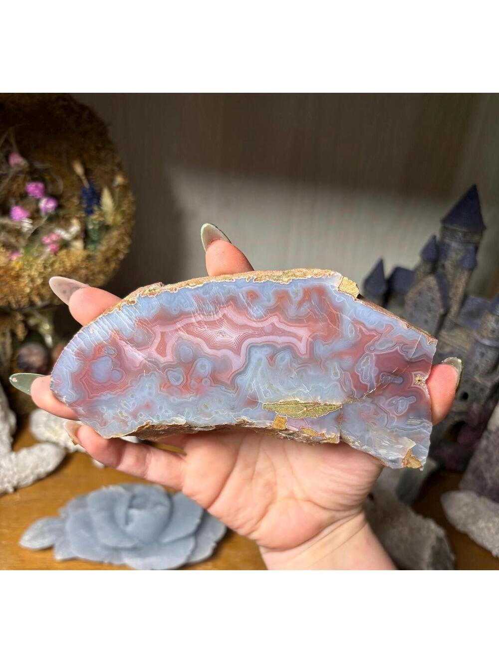 Swazi Agate Slab | Polished African Agate Slice